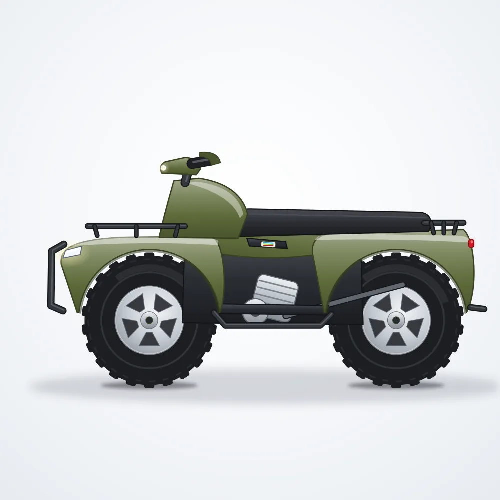 Kuzey Hunter 200 ATV — Haki