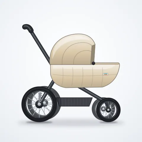 BYT Comfort Travel Sistem Bebek Arabası — Bej