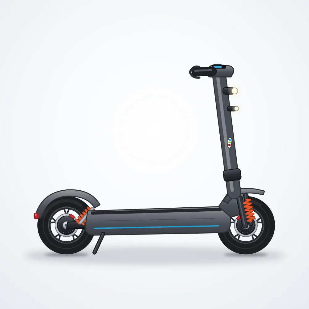 Voltis Pro X Çift Motorlu Scooter — Antrasit