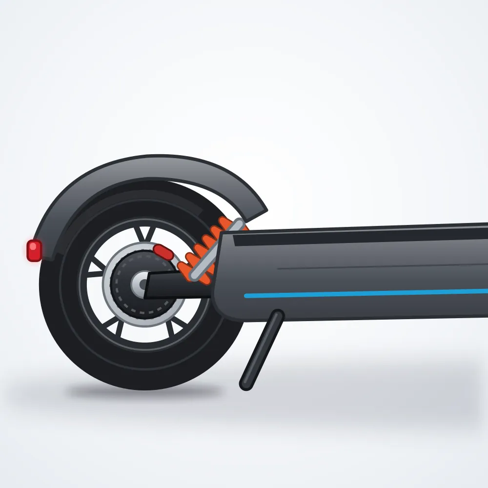 Voltis Pro X Çift Motorlu Scooter — Antrasit